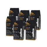 Pachet 6 x Cafea Boabe Lavazza Expert Crema e Aroma, 6kg Total, Gust Echilibrat, Note Ciocolata Neagra si Condimente