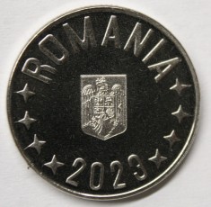 10 BANI 2023 DIN SET DE MONETARIE . PROOF.