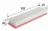 VALEO 585424 Filtru aer
