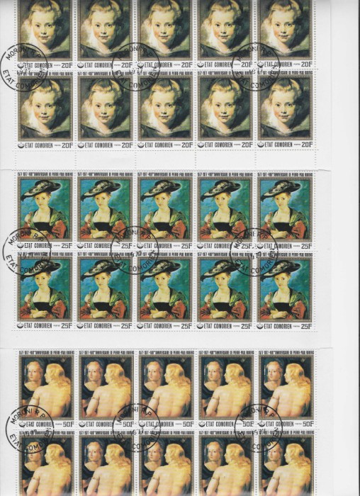 COMORE- BLOCURI DE 10