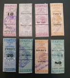 CEYLON, colonii, fiscale,stampilate,RARE
