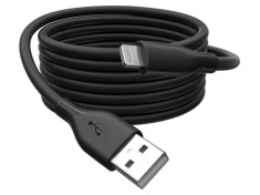 Cablu USB 2.0 DIGITUS Apple Lightning 0,5m negru nichelat