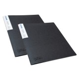 Cumpara ieftin Mapa documente plastic negru 20 folii 2/set Rapesco