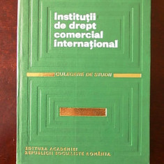 Institutii de drept comercial international, Salvator Bradeanu, vol. I, r4b