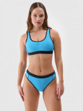 Slip de baie bikini pentru femei - albastru, 4F Sportswear