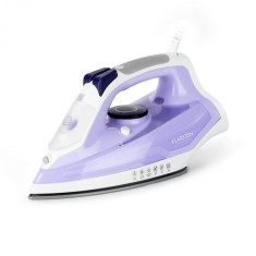 Klarstein Steam Bro, fier de calcat pe aburi, 2200 W, 300 ml, EasyGlide, senzor tactil, violet foto