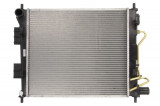 Radiator racire Hyundai I10 (IA), 08.2013-, motor 1.0, 49 kw; 1.2, 64 kw, benzina, cutie automata, cu/fara AC, 420x362x16 mm, aluminiu brazat/plastic, Rapid