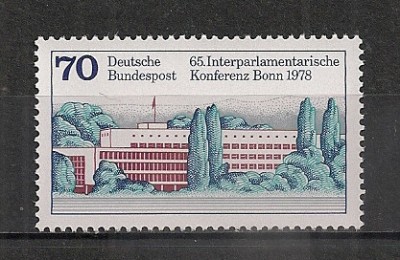 Germania.1978 Conferinta Interparlamentara Bonn MG.431 foto