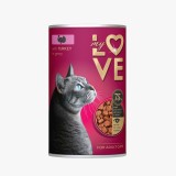 Cumpara ieftin My Love, Conserva pentru pisici, Curcan in sos, 415g