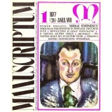 Colectiv - Manuscriptum - 1/1977 (26) Anul VIII - - 136516