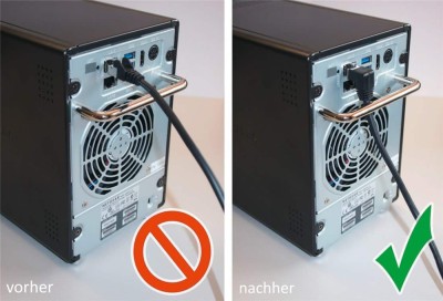 Cablu UTP Cat5e patch cord 0.5m RJ454-RJ45 cu mufe cotite negru Goobay foto