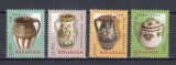 ROMANIA 2008 LP 1797 CERAMICA ROMANEASCA III OALE SI CANI SERIE MNH