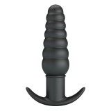 Anal Toys-Aeolis Plug Anal Vibrator-Silicon, 10 Trepte, Silentios