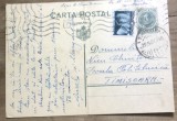 CP04 Carte postala veche 1938 Constanta catre Nicu Chiritescu Scoala Politehnica Timisoara timbru Fondul Aviatiei stampila