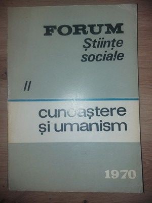 Cunoastere si umanism- Alexandru Tanase, Ion Tudosescu foto