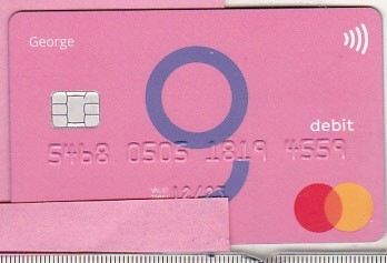 bnk crc Card bancar BCR George Debit Mastercard - expirat foto