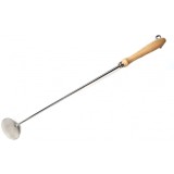 Paleta amestecare paella, inox, maner din lemn, agatatoare, lungime 60 cm, GRC70560