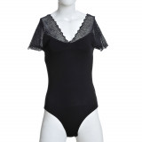 Body negru cu dantela