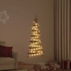 VidaXL Brad de Crăciun cu 50 LED natural 120 cm lemn masiv de frasin 42020259