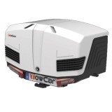 Cutie portbagaj cu Prindere pe Carligul de Remorcare Towbox V3 Arctic Alb