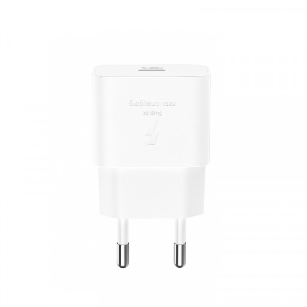 Incarcator Retea XO Design L167, 25W, 3A, 1 x USB-C, Alb