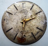 K.581 MECANISM CEAS MECANIC BARBATESC PRIM 15 JEWELS CAL. 66 CEHOSLOVACIA INCOMPLET