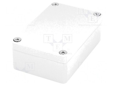 Carcasă Universală Aluminiu Gri Deschis 64x98x34mm foto