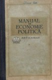 Cumpara ieftin Manual de economie politica - 1955 (M33)