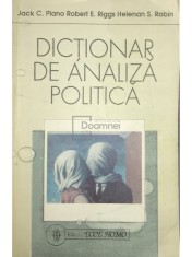 Jack C. Plano - Dictionar de analiza politica (Editia: 1993) foto