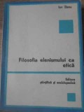 FILOSOFIA ELENISMULUI CA ETICA-ION BANU