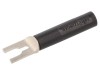 Mufă Furcă 20A Neagră 37mm 4,2mm