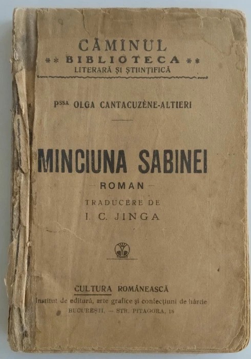 Pssa Olga Cantacuzene-Altieri - Minciuna Sabinei