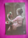 HOPCT 12126 FELICITARE VECHE -FEMEI FRUMOASE -FRANTA -EUROPA - -ROMANTICA- -CIRCULATA