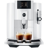 Espressor automat Jura E8 Professional Aroma Piano White, 1450W, 15 bar, 17 bauturi, sistem lapte, Alb