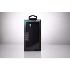 Husa Xiaomi Redmi Note 10 S Spacer, negru, grosime 2mm, material flexibil silicon + interior cu microfibra &quot;SPPC-XI-RM-N10S-SLK&quot;