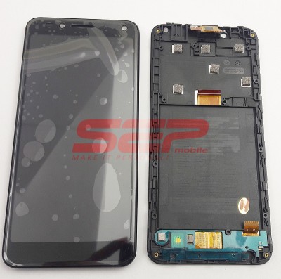 LCD+Touchscreen cu Rama Allview A9 Plus BLACK original foto