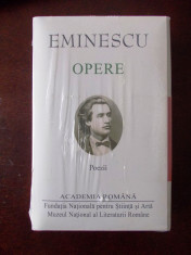 Mihai Eminescu-OPERE/POEZII, ED. DE LUX, ACADEMIA ROMANA,EDITIE ANIVERSARA, r5a foto