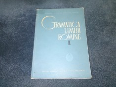 GRAMATICA LIMBII ROMANE VOL II 1963