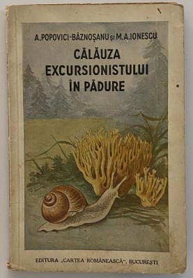 Calauza Excursionistului in Padure - A. Popovici Baznosanu; M.A. Ionescu foto