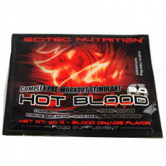 Scitec, Hot Blood, Cutie 25 plicuri * 20 gr. - Pre-Workout foto