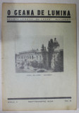 O GEANA DE LUMINA , REVISTA LICEULUI &#039;&#039; GH. LAZAR &#039;&#039; , BUCURESTI , ANUL II , No. 8, SEPTEMBRIE , 1934