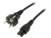 Cablu Alimentare 1.8m 3x0.75mm2 CEE 7/7 la IEC C5