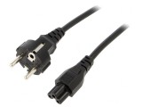 Cablu Alimentare 1.8m 3x0.75mm2 CEE 7/7 la IEC C5