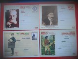 HOPCT LOT 4227 - 4 CARTI POSTALE -POSTA ROMANA SI FILATELIA -NECIRCULATE