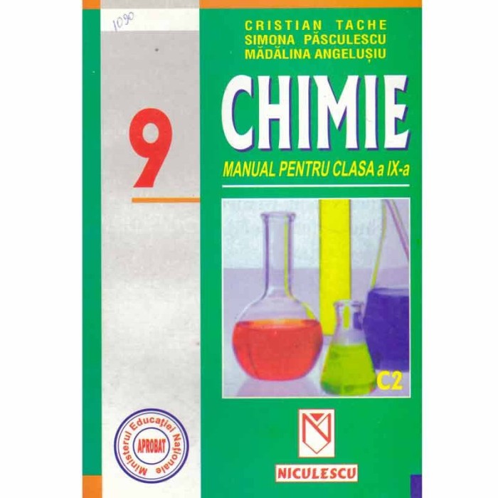 Cristian Tache, Simona Pasculescu, Madalina Angelusiu - Chimie -