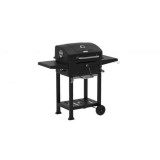 Gratar pentru gradina cu grila din otel cromat 54x42.5 cm si termometru integrat