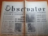 ziarul observator 9 martie 1990-scoala de securitate de la baneasa