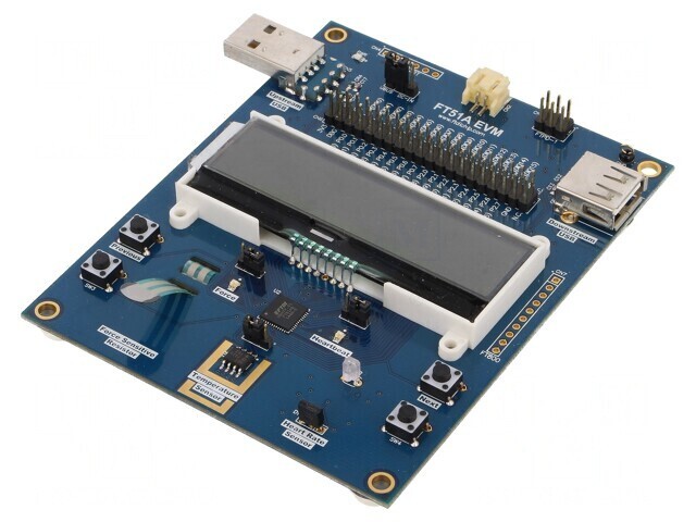 Kit Dezvoltare FTDI USB A x2 8051 FT51A-EVM