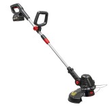 Outsunny Motocoasă pe baterie 18V cu 2 baterii 4.0Ah și &icirc;ncărcător Bară reglabilă Cap și m&acirc;ner reglabile Argintiu | Aosom Romania