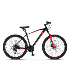 Bicicleta MTB Umit Camaro, culoare negru/rosu, roata 27.5", cadru 16" din alumin PB Cod:42761160002